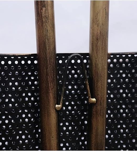 Ghar Decor India Personalized Wrought Iron Cycle Wall Hanging For Books And Decoratives Revitalize Your Living Space With Creati